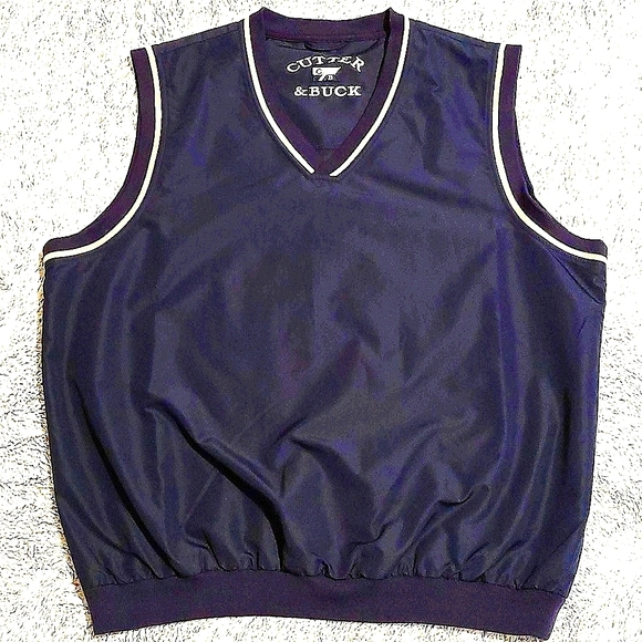 Cutter and Buck Sleeveless Pullover Golf Sweater